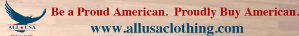 Mens clothes made in America